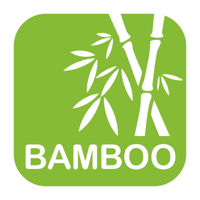 Laundry Basket 55 L Bamboo With Bag
