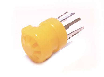Round Transistor Socket 10 Way L/Profile 17 M83