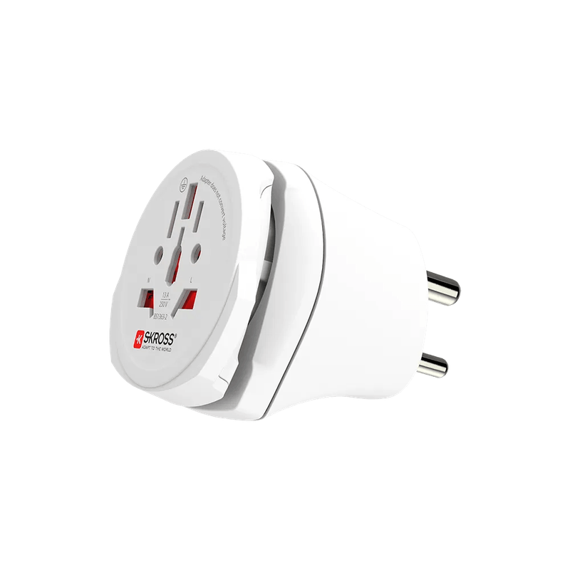 SKROSS - Combo World to India Travel Adapter