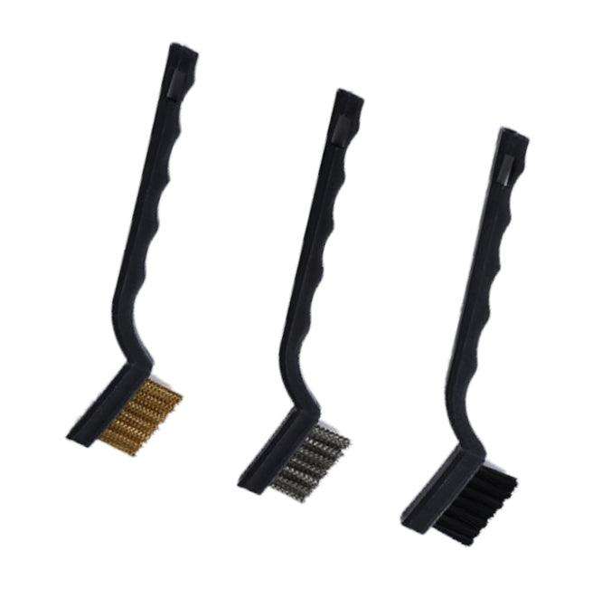 Set Of 3 Pcs Industrial Cleaning Brushes 173mm 011116