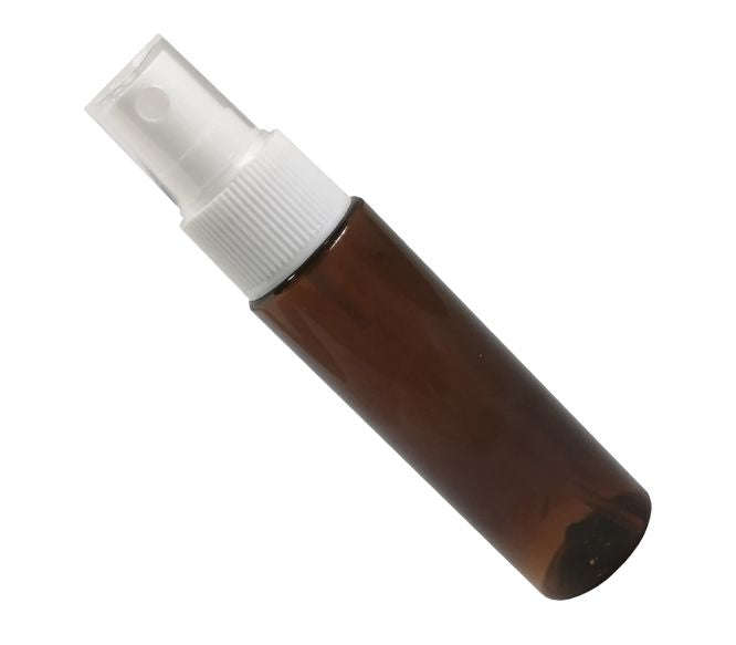 Empty Plastic Spray Bottle 30 Ml Brown With Cap 200218 Brown