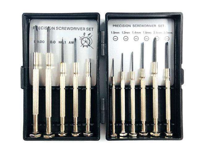 Precision Jeweler Screwdriver Set Of 11 Pcs 200367