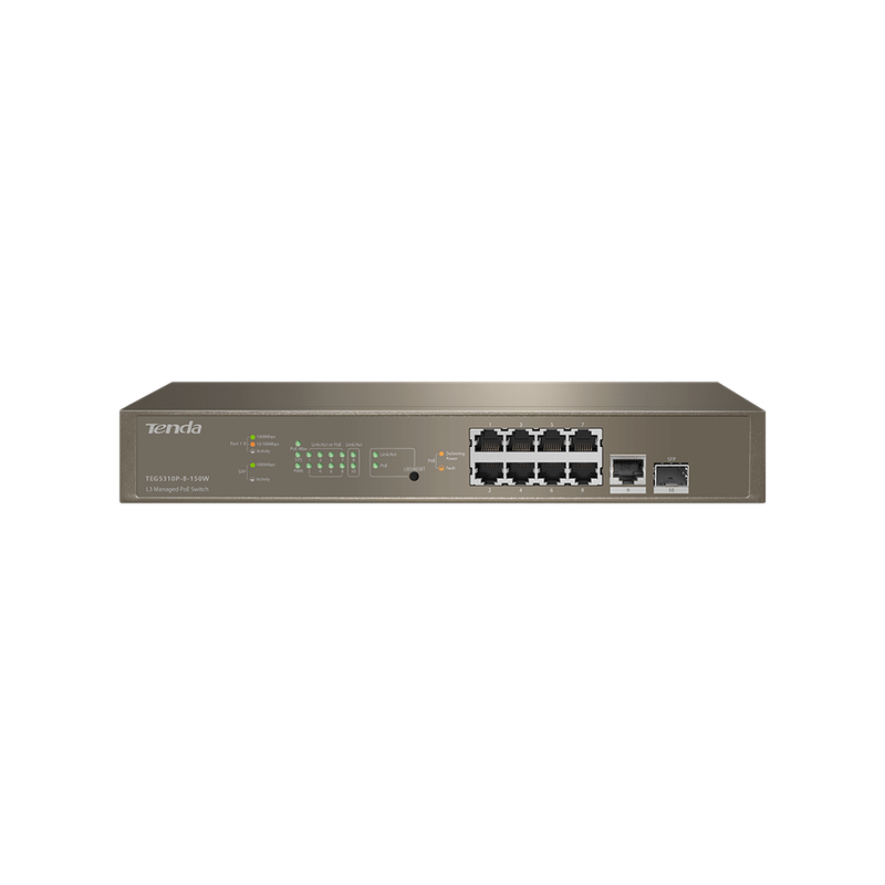 Tenda L3 Managed PoE Switch