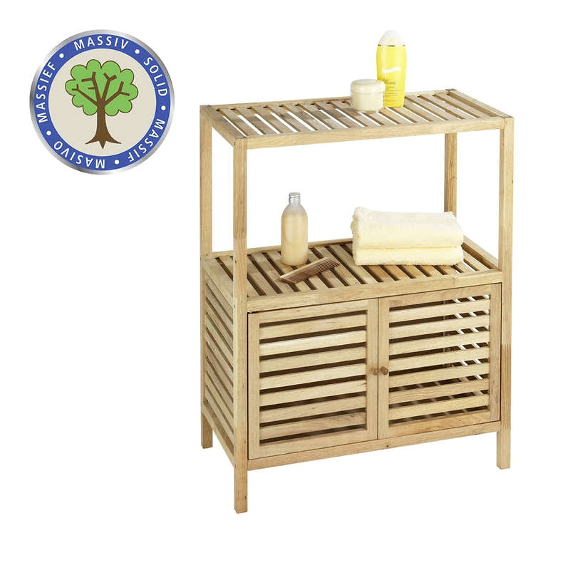Shelving Unit With 2 Doors Norway Walnut