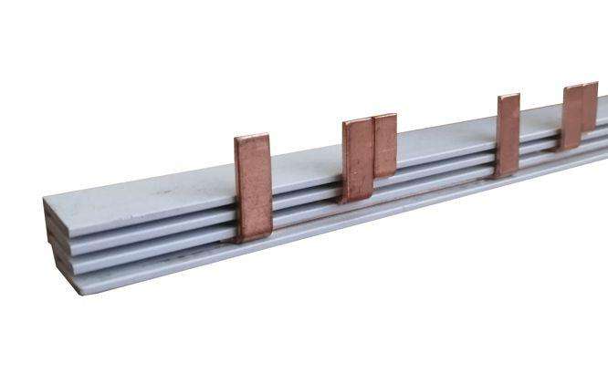 Bus Bar Insulated For Din Breaker 3 Ph 100 A 1 M Bbi 3 P 63 A 18 Mm