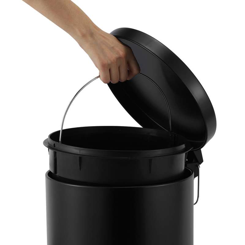 3 L + 20 L Steel Pedal Bin Combo Set Roma