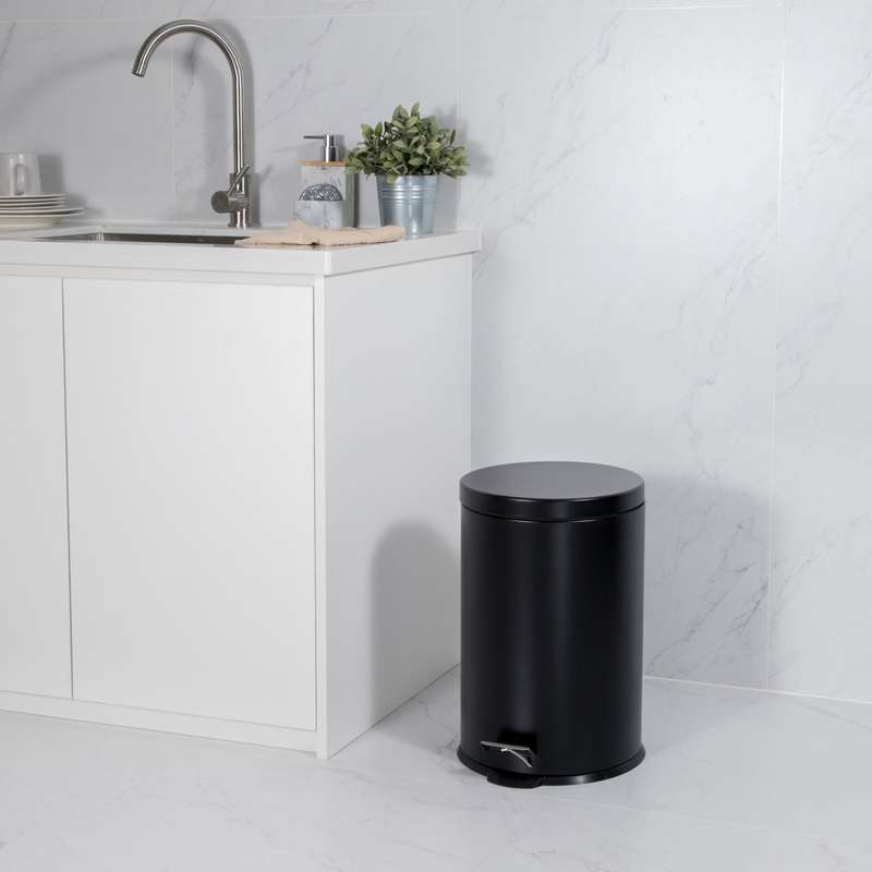 3 L + 20 L Steel Pedal Bin Combo Set Roma