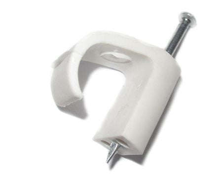 Circle Nail In Saddle 5mm White Debulk Cc R5 White