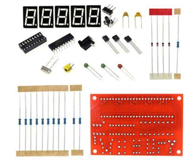 Frequency Counter Diy Kit 1 Hz 50 M Hz 5 Digits Unassembled 210626
