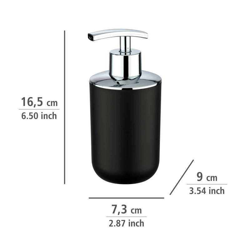 Wenko Soap Dispenser - Brasil Range - Black
