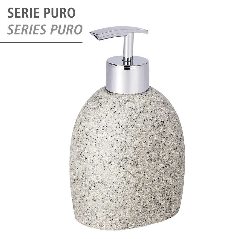 Wenko Soap Dispenser - Puro - Polyresin - Light Grey
