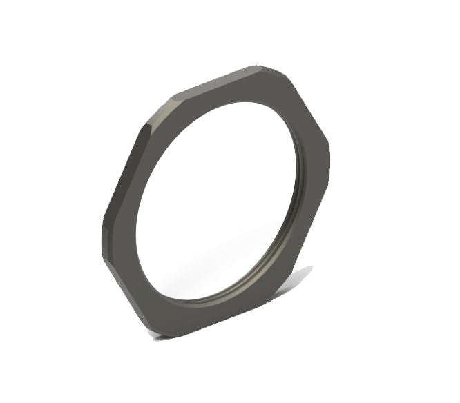 Hex Nut M19x0.5 An B Od=25mm 222825