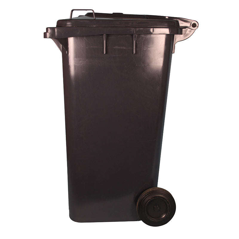 Refuse Wheely Bin Non Sabs Rec Solid Ax Black 240 L