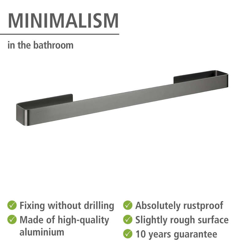 Wenko Towel Rail - Montella - Aluminium