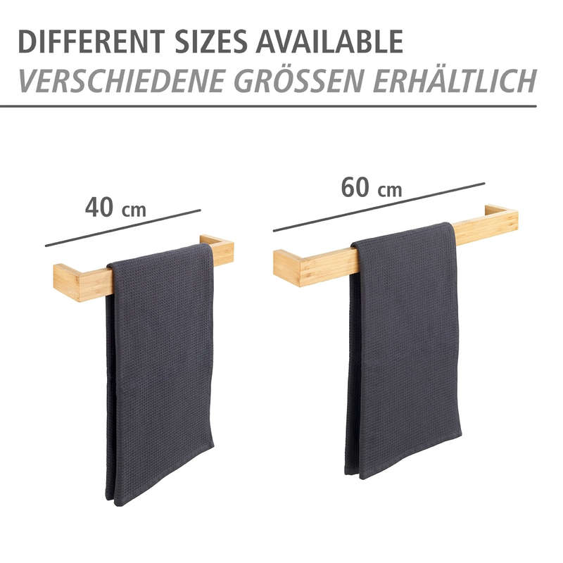 Towel Rail 60cm Bambusa Range Bamboo