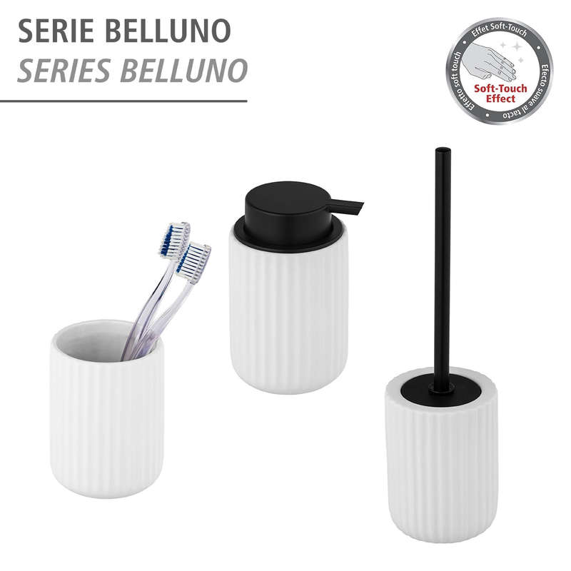 Soap Dispenser Belluno White Ceramic