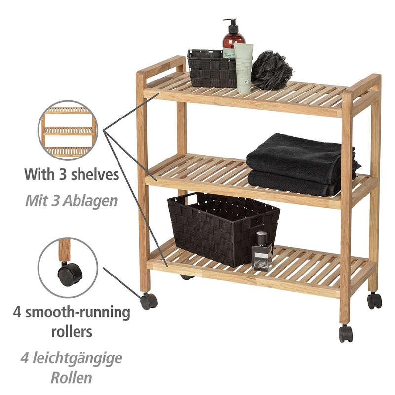 3 Tier Roller Trolley Shelf Norway