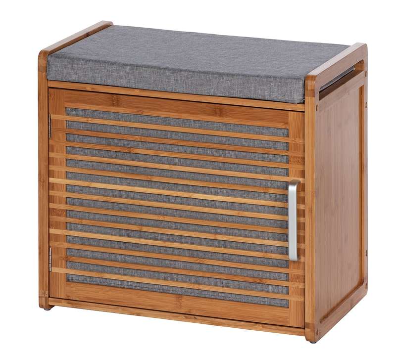 Shoe Cabinet & Seat Bahari Grey