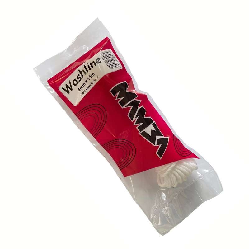 Mamba Washline Hanks White 4 Mm X 15 M