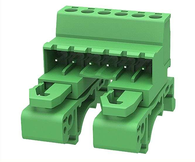 Plug In Terminal Block Str 6 W 5.08 2 Edg Urk 5.08 06 P 14 00 A(h)