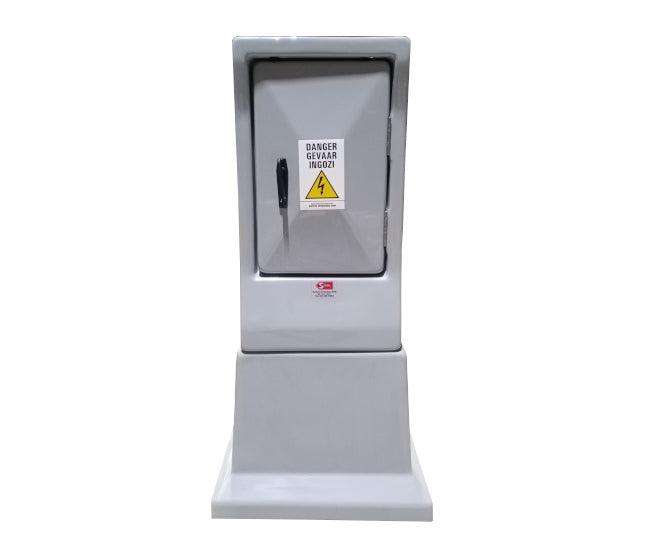 4 W Fibreglass D/D Meter Kiosk 570x435x1040mm K0004/5