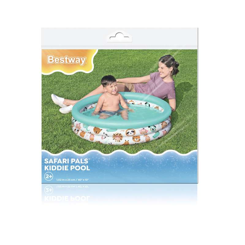 Bestway 1.02m X H25cm Coral Kids Pool 101 L
