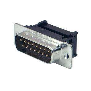 Idc Plug D Sub 15 W Metal Mnt & Plastic Strain 3047 02