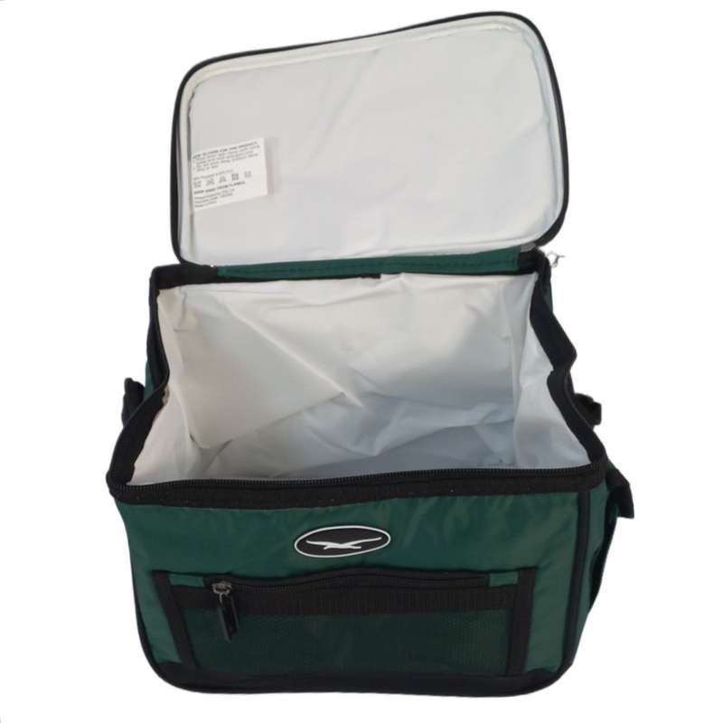 Seagull 6 Pack Nylon Coolbag Green