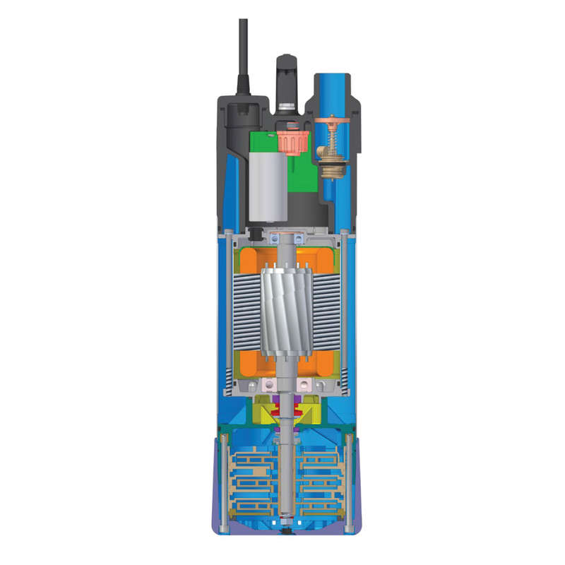 Speroni Pump Subtron Multi Stage Subm 0.75 Kw 230 V