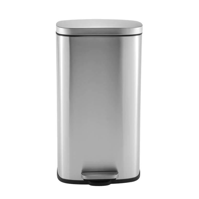 30 L Rectangle Steel Pedal Bin | Modena