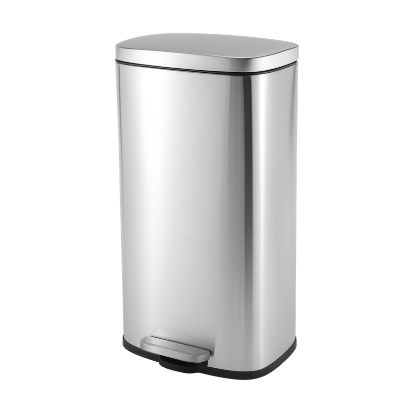 30 L Rectangle Steel Pedal Bin | Modena