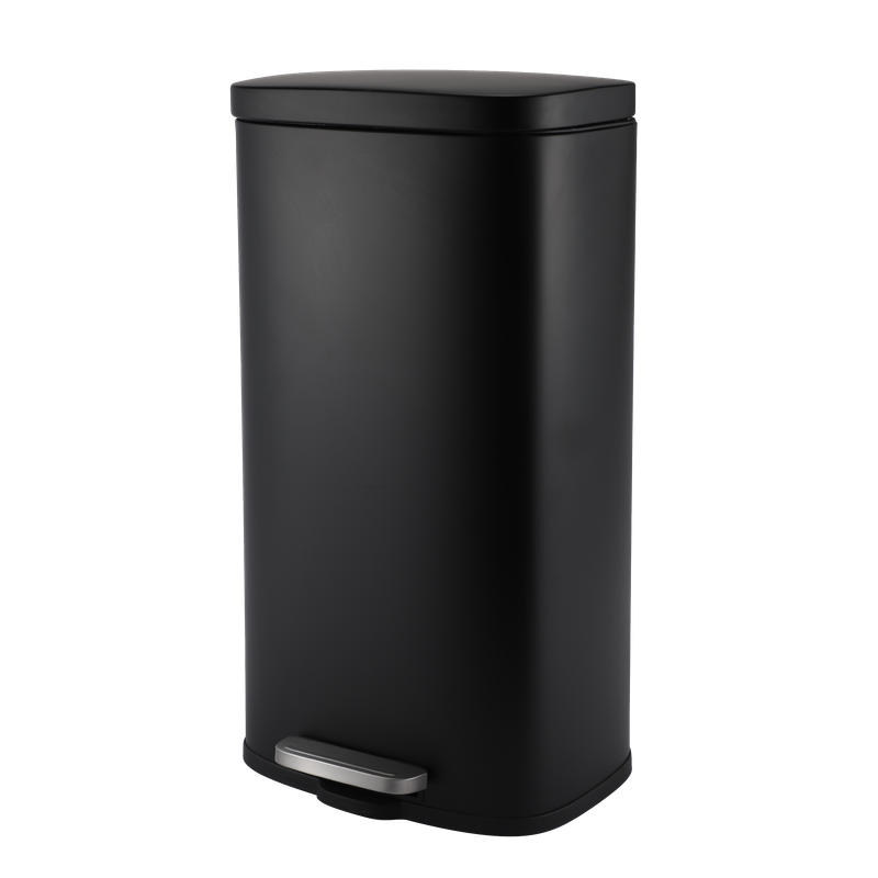 30 L Rectangle Steel Pedal Bin | Modena