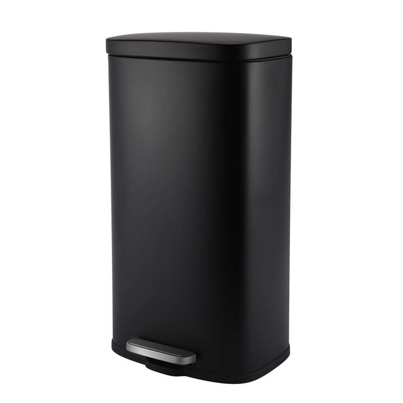 30 L Rectangle Steel Pedal Bin | Modena