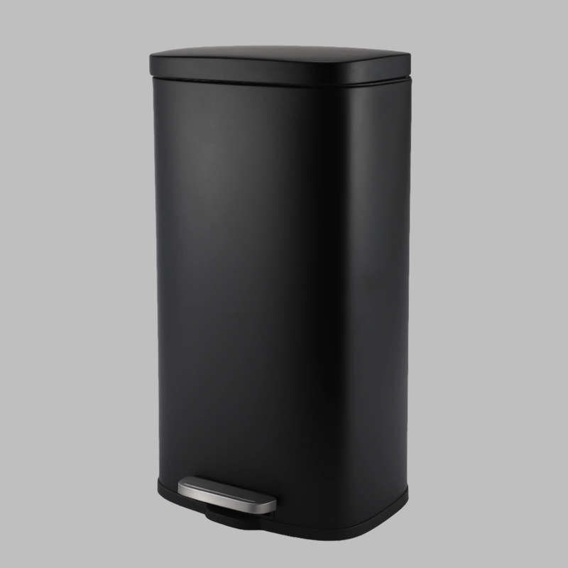 30 L Rectangle Steel Pedal Bin | Modena