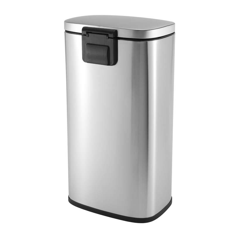 30 L Rectangle Steel Pedal Bin | Modena