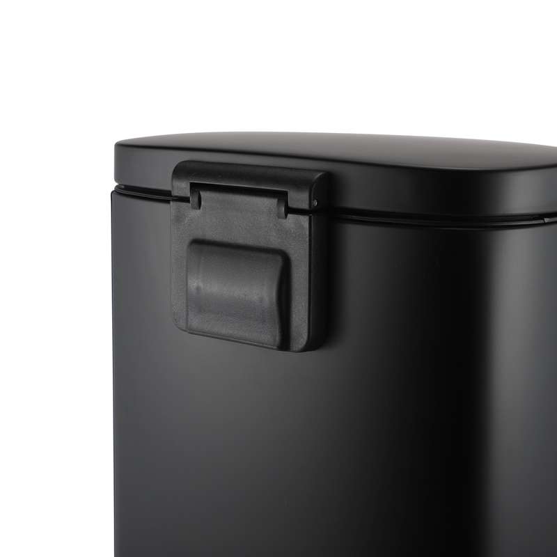 30 L Rectangle Steel Pedal Bin | Modena