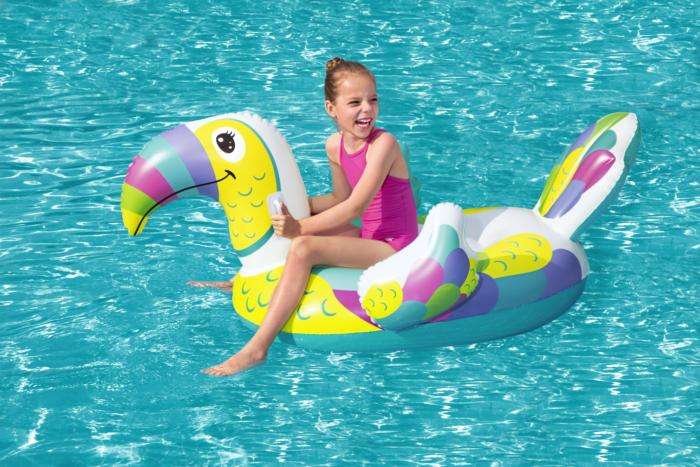 Bestway 1.73m X 91cm Toucan Pool Day Ride On