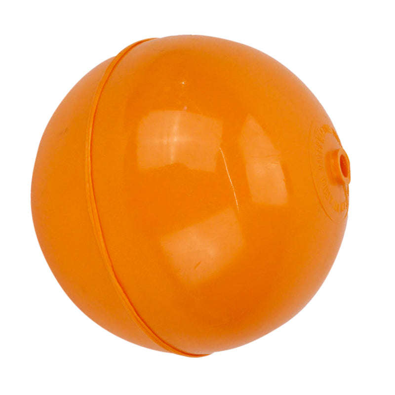 Float Valve Ball Plastic Orange 110 Mm (M8)
