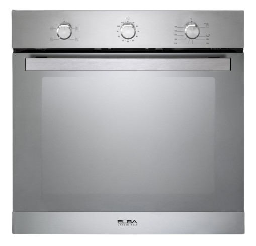 Elba Elio 60 Cm Fan Assisted Gas Oven With Mirror Finish