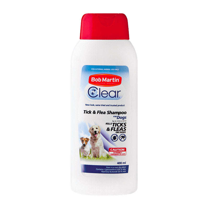 Bob Martin Pet Tick & Flea Dog Shampoo 200 Ml