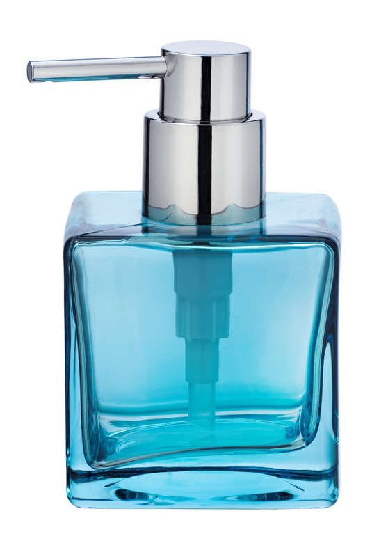 Soap Dispenser Lavit Range Glass Transparent Blue