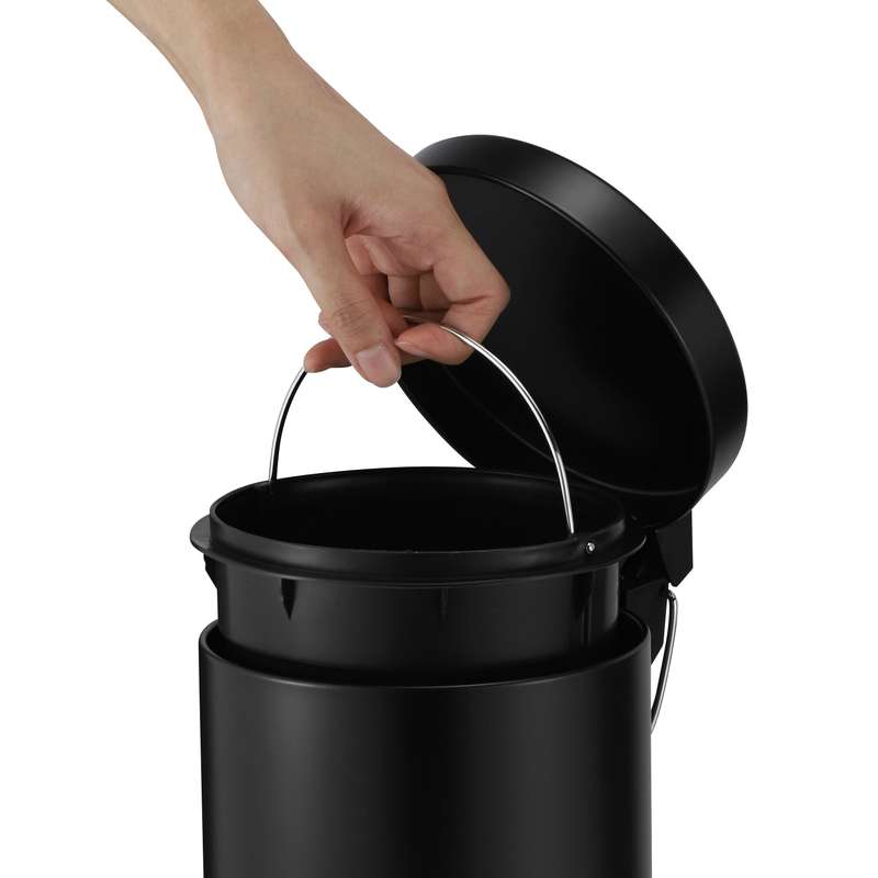 3 L + 20 L Steel Pedal Bin Combo Set Roma