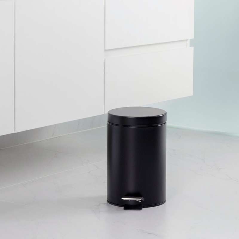 3 L + 20 L Steel Pedal Bin Combo Set Roma