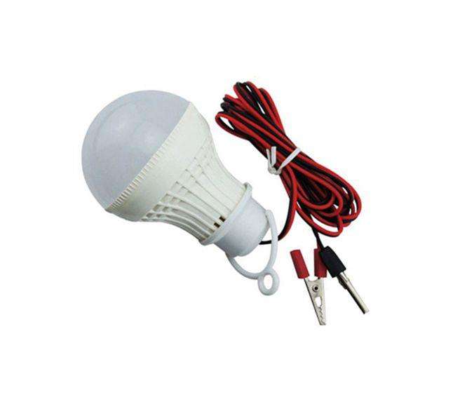 12 Vdc Led Bulb 3 W C/W With Crock Clips 190928