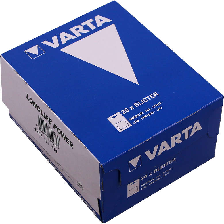 Longlife Power Batteries Aa Bulk Value Pack 80 P Cs