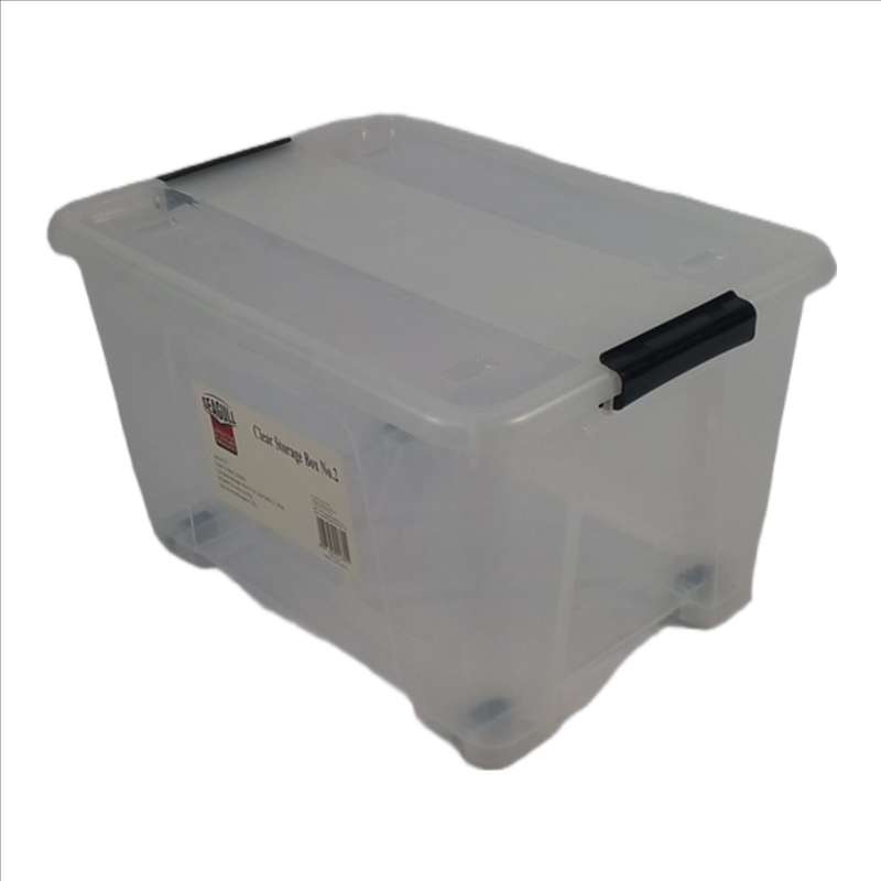 Seagull Clear Storage Box No.2 29 Lt