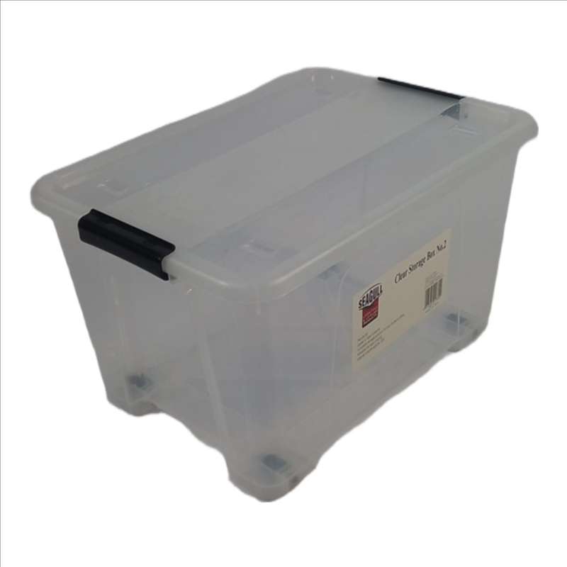 Seagull Clear Storage Box No.2 29 Lt
