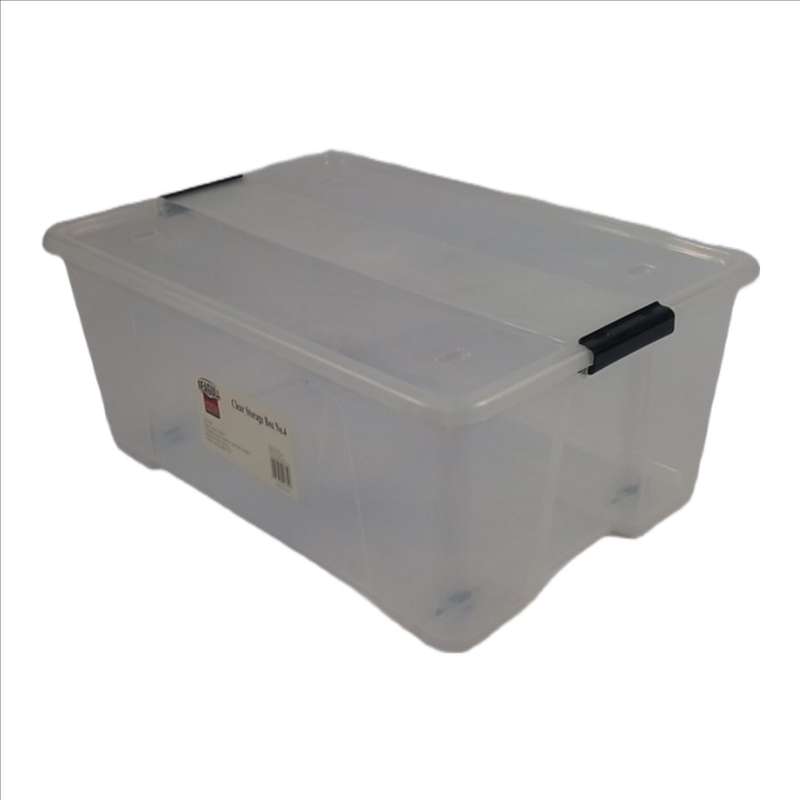 Seagull Clear Storage Box No.4 73 Lt