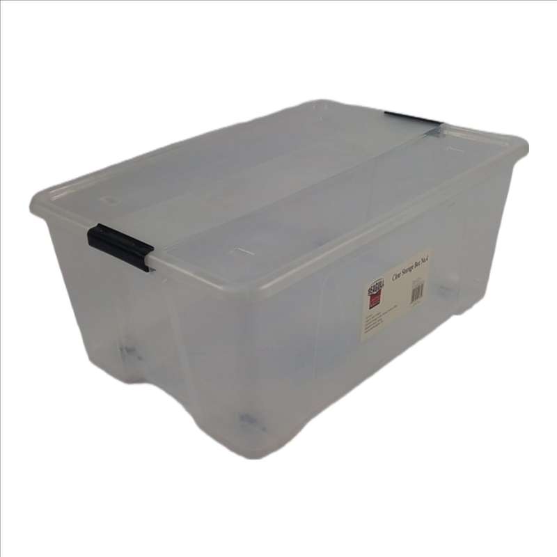 Seagull Clear Storage Box No.4 73 Lt