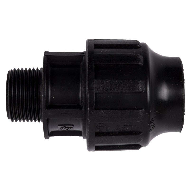 Plast Adaptor Compression Male 40 X1 1/4